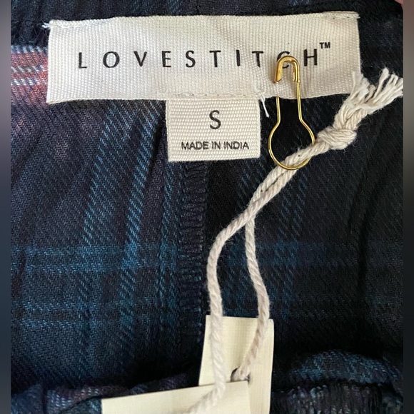 LOVESTITCH Marfa maxi dress empire waist strappy halter 2 pockets NWT size S - Picture 8 of 14